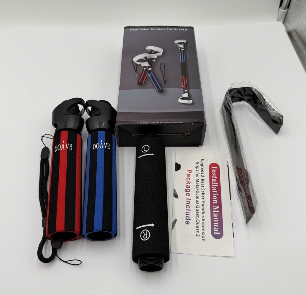 VR Handle Attachments for Quest 2 Controller - Enhanced Beat Saber Grips