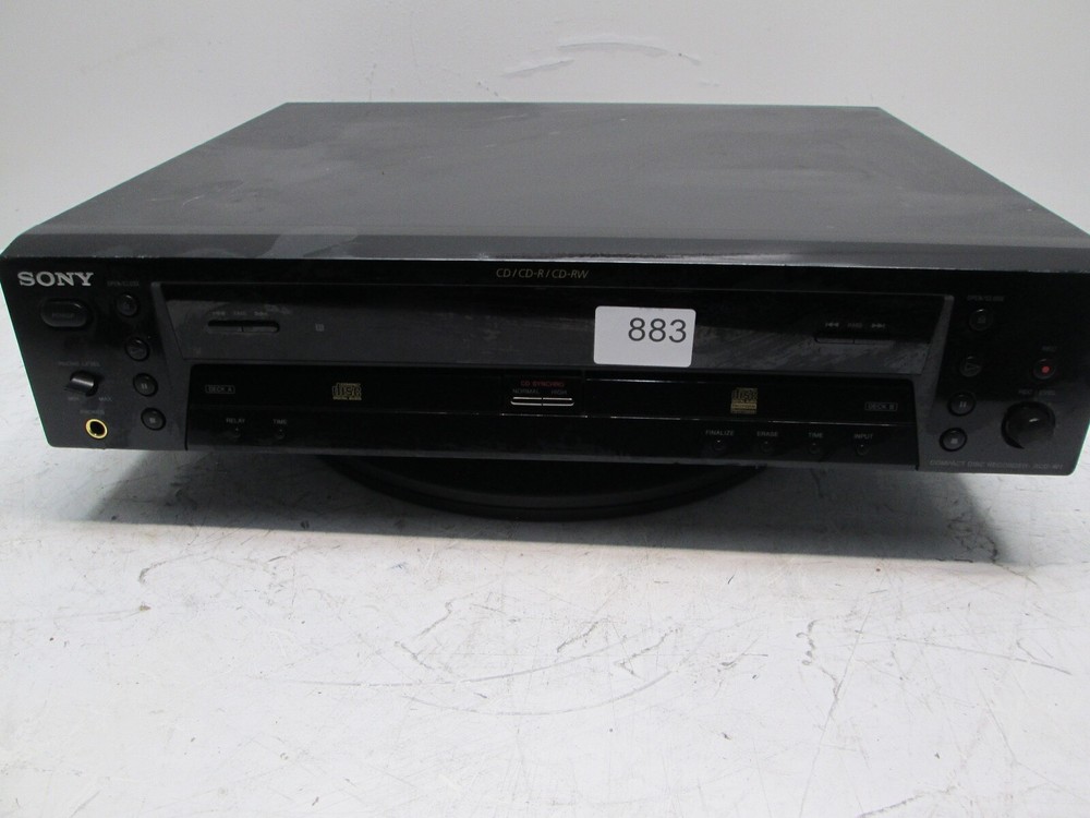 Sony RCD-W1 Dual CD Recorder - Tested