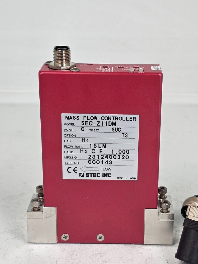 HORIBA STEC SEC-Z11DM H2 1SLM MASS FLOW CONTROLLER / MFC