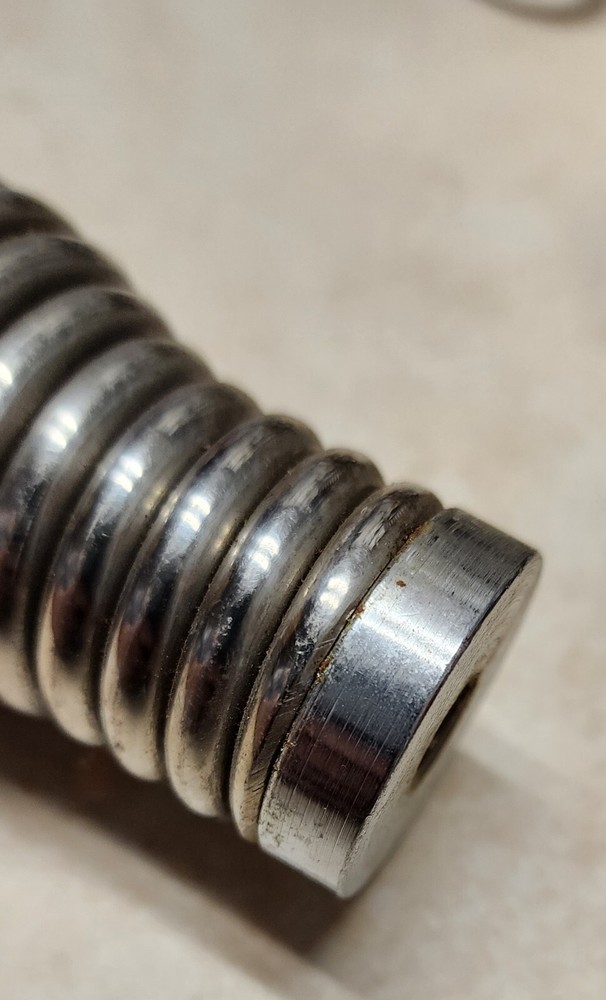 1 Small Size CB Antenna Barrel Spring Part Length 4 5/8" Diameter 1 3/4"
