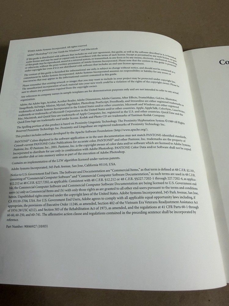 Adobe Photoshop CS User Guide