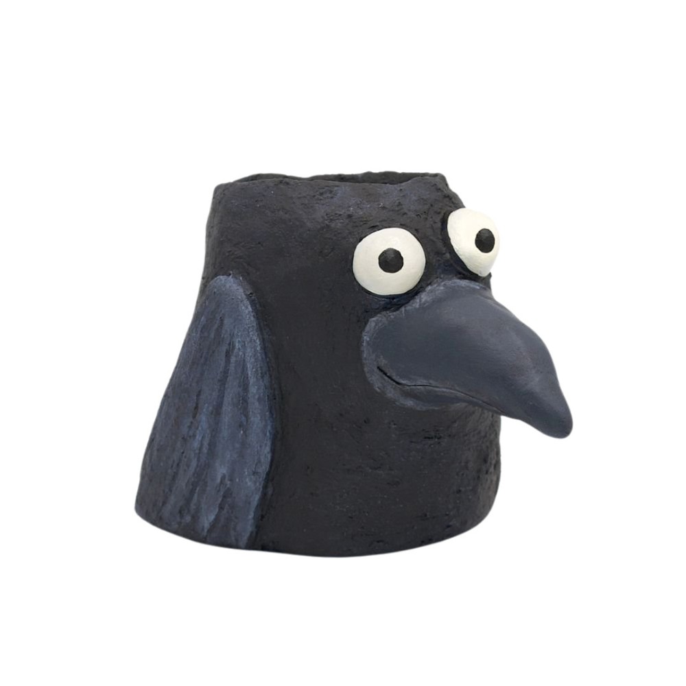 Blobhouse Poe The Crow Planter