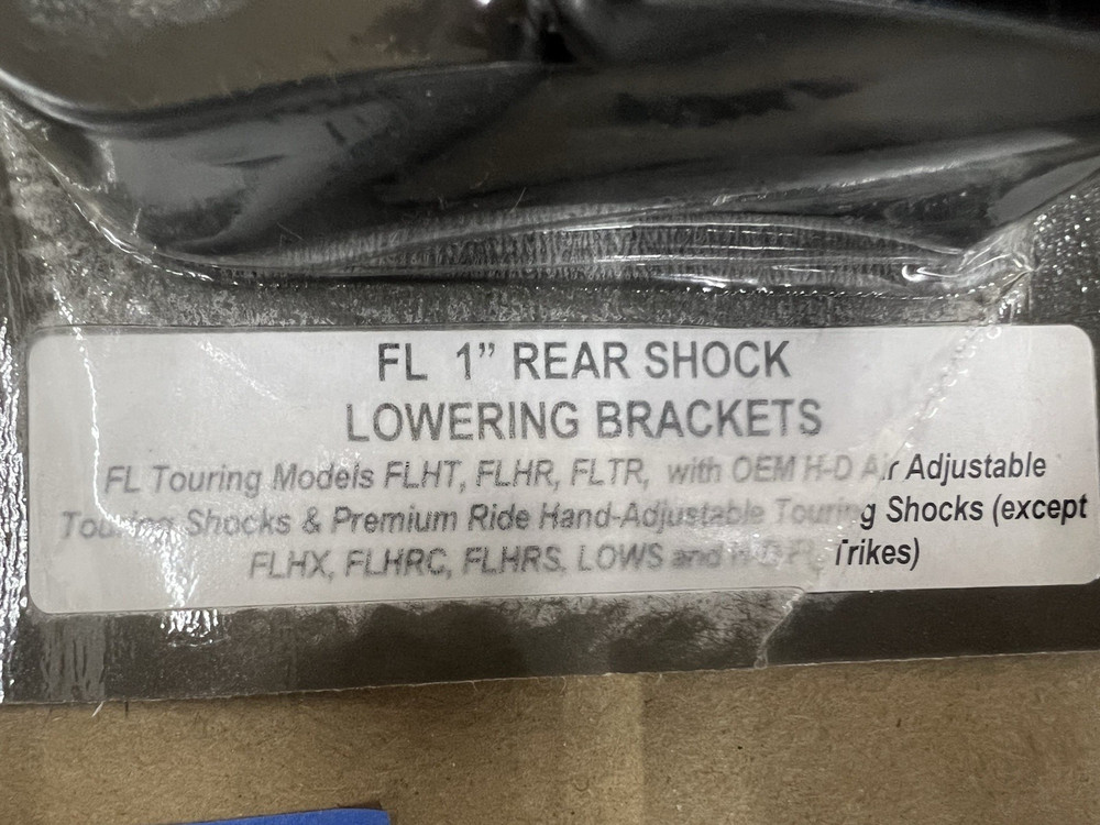 Pingel 1" Rear Shock Lowering Bracket Kit Harley 1304-0703