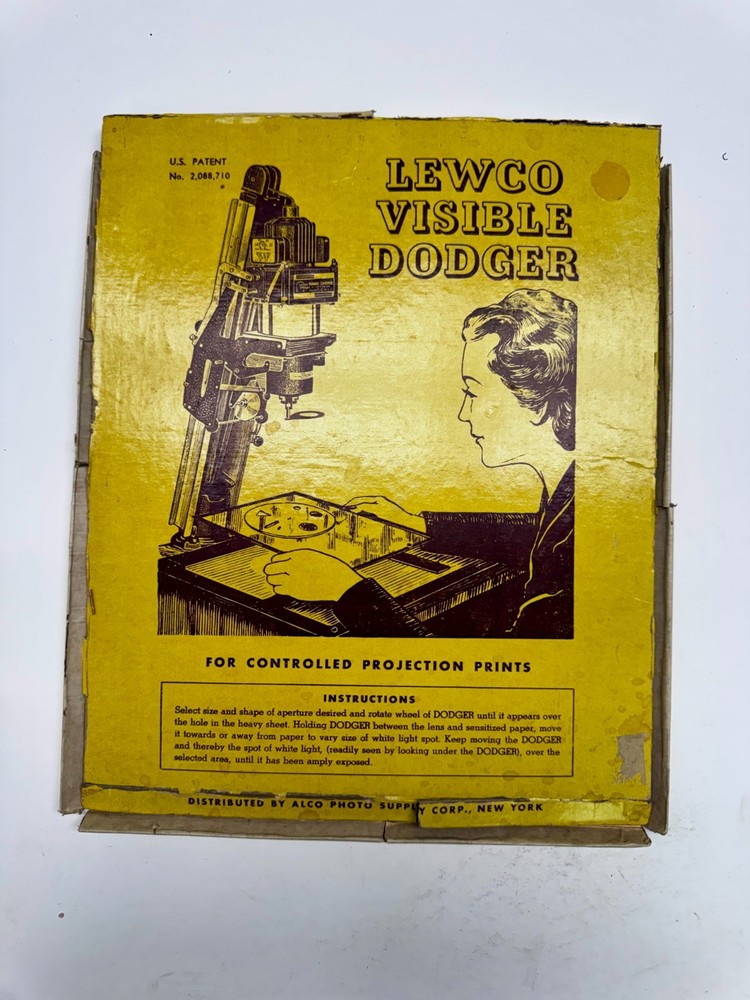 Lewco Visible Dodger for Burning in on enlargements!