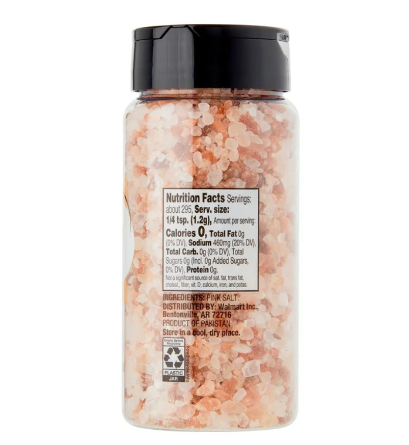 Great Value Himalayan Pink Salt Grinder Refill, 12.5 oz