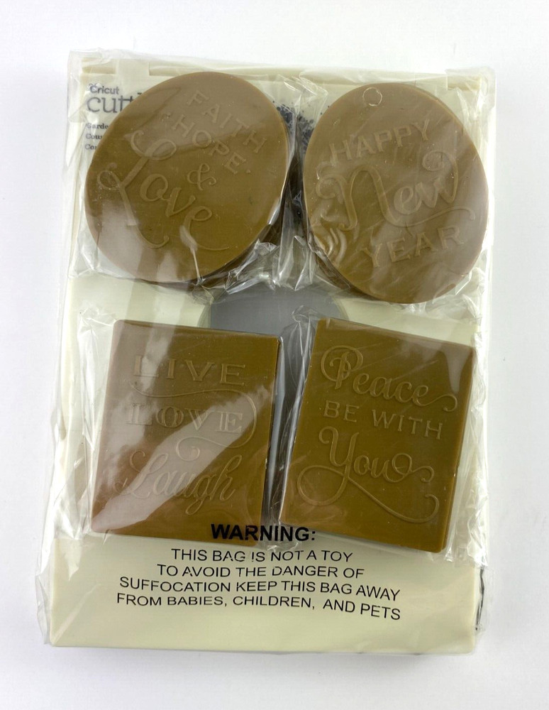 Anna Griffin Cricut Cuttlebug Assorted Embossing Frame Folders And Sentiments #4