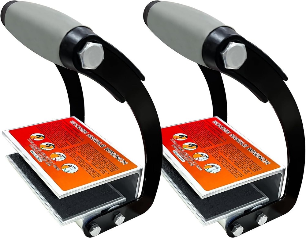 Mental Panel Carrier Lifting Tool-with 0-1 Inch Grip Range，for Wood (2 Pack)