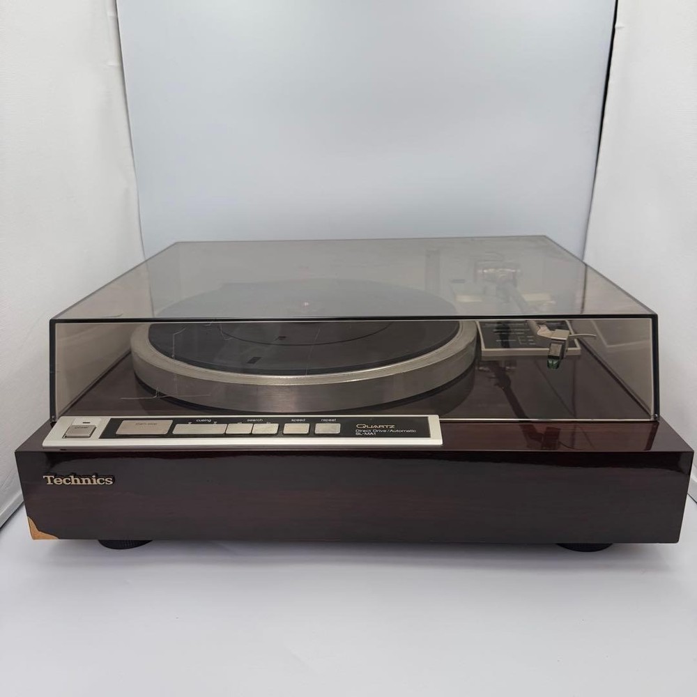 Technics SL-MA1 Direct Drive Turntable Record Player Working
