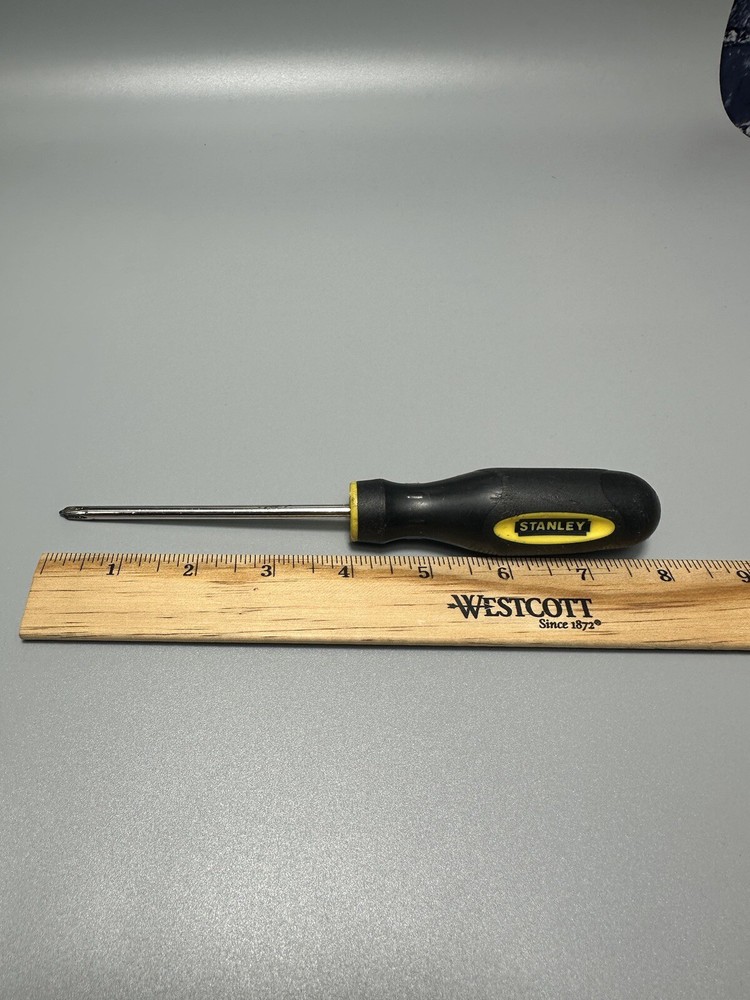 Vintage Stanley #1 Phillips Screwdriver 4" Shaft
