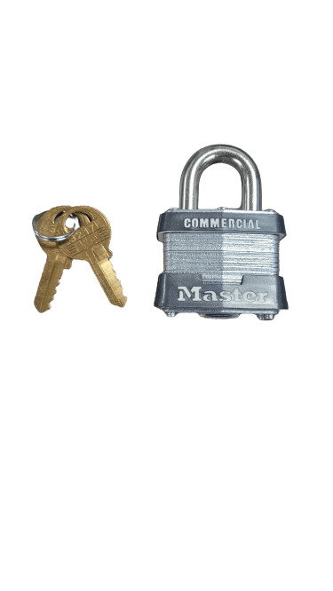 2-Pack Master Lock 3KA-3217 1.5 in. Laminated Padlock