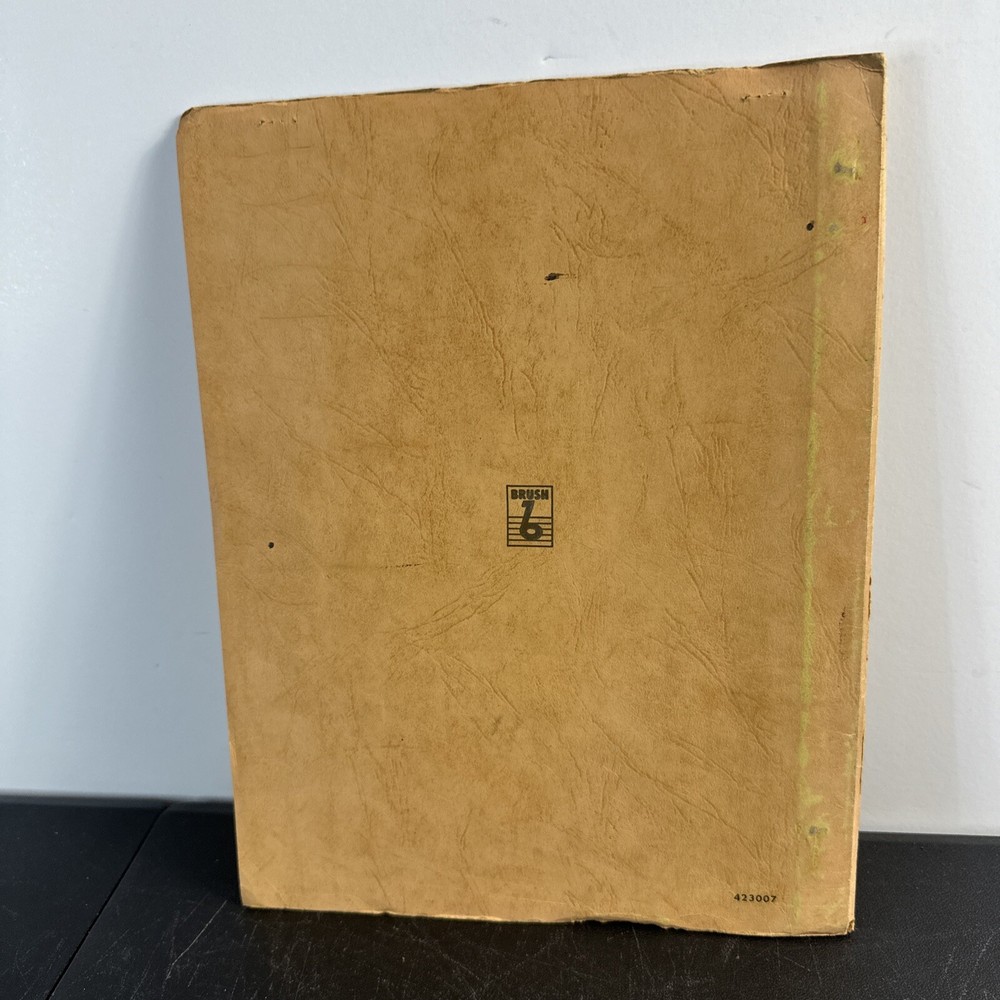 Brush Instruments. Operating Instruction for servo analyzer model BL-560