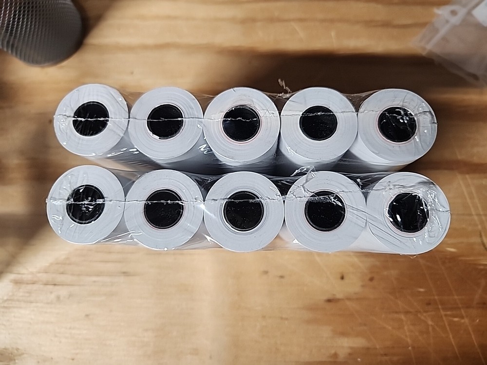2 1/4 x 50 ft thermal paper rolls