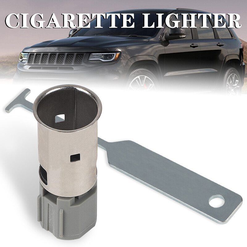 12V Cigarette Lighter Socket & Removal Tool 04793554AC For Jeep Chrysler Dodge