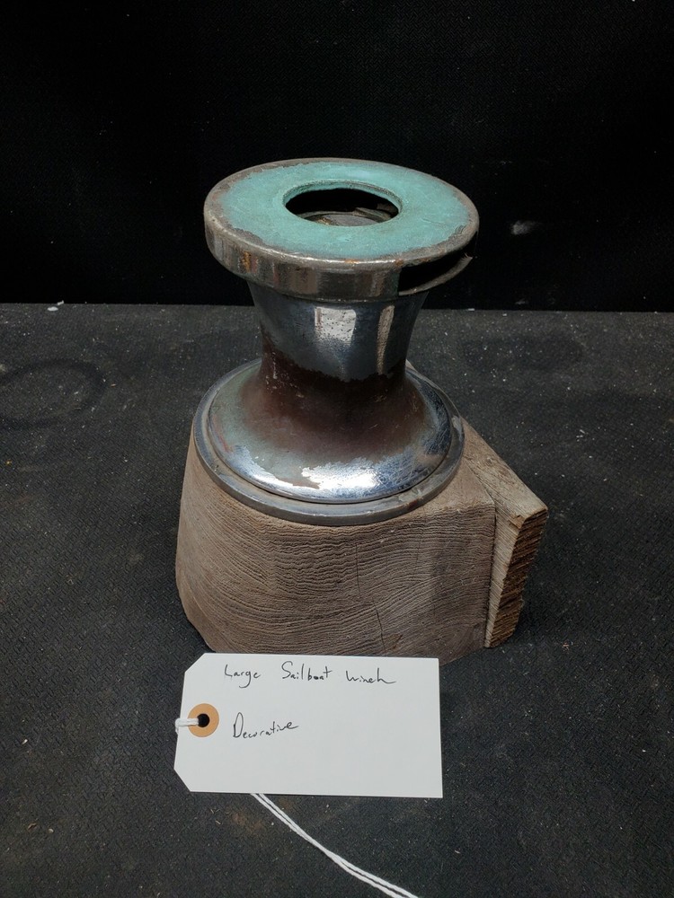 Large Sailboat Winch Decorative