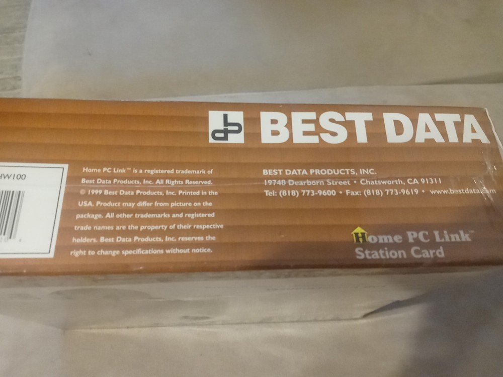 New! Best Data Home PC Link Station Vard Home Networking Sealed