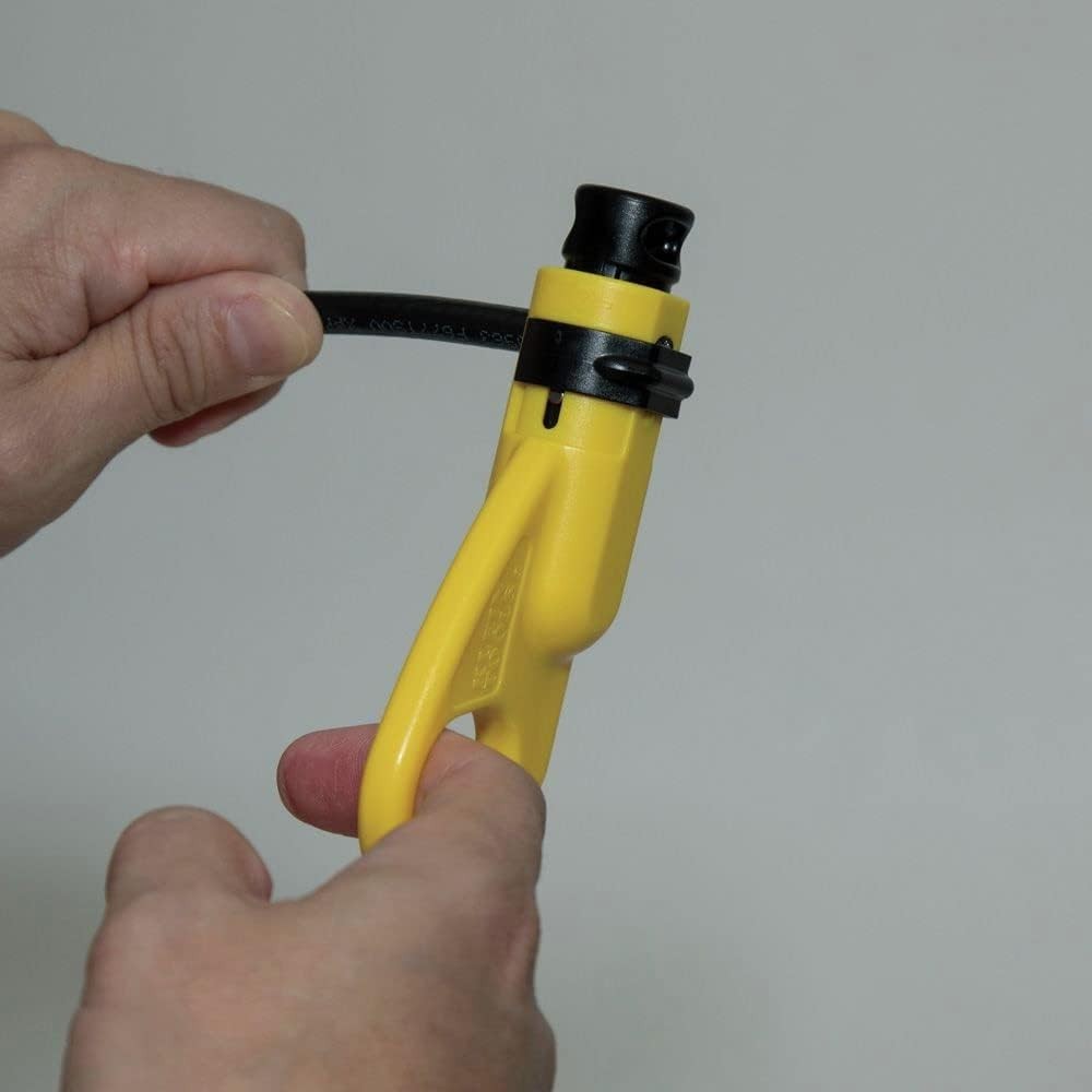 818 Coax Install and Kit with Crimp Tool, Includes Tester, Stripper and Univ...