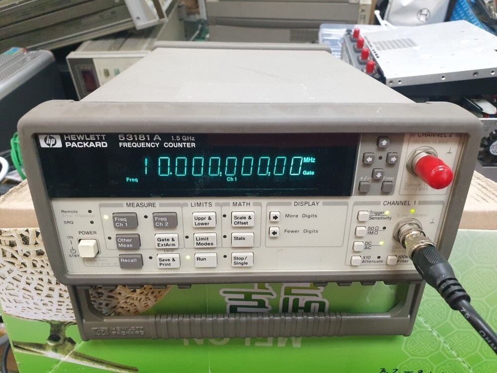 HP 53181A Frequency Counter, Opt 010/015