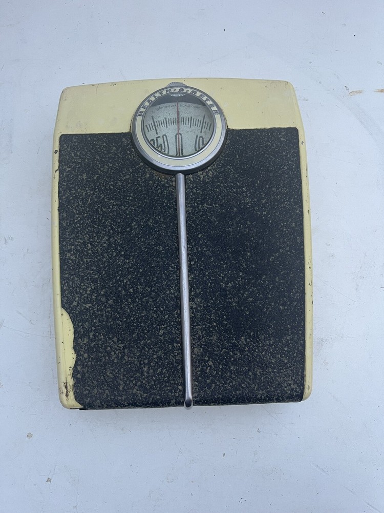 health o meter scale vintage