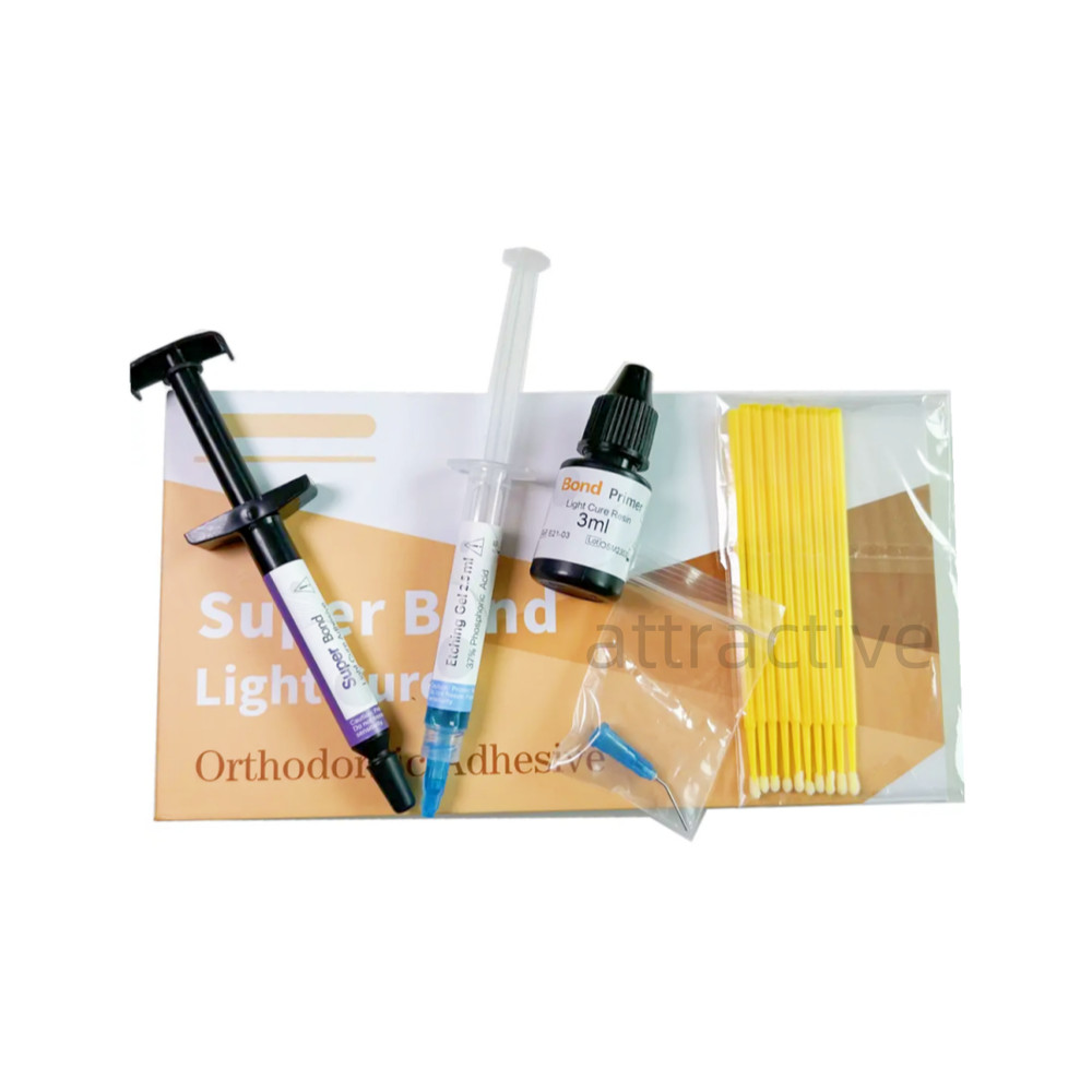 Dental Orthodontic Composite Resin Direct Paste Adhesive Bond Self Light Curing