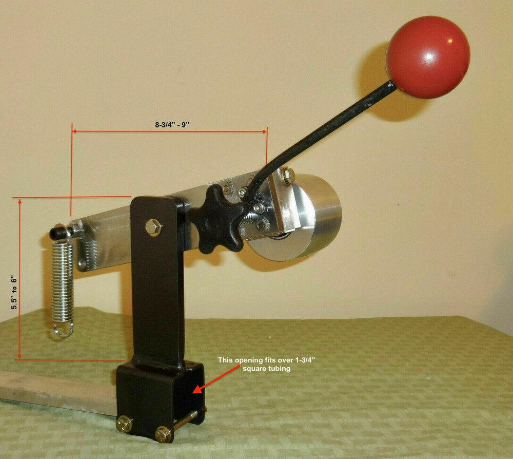 Belt Sander Idle and Tracking Wheel Assembly. [Updated Design]