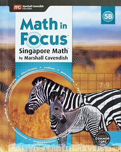 Math in Focus: Singapore Math: Student Edition, Book B Grade 5 2015 - GOOD