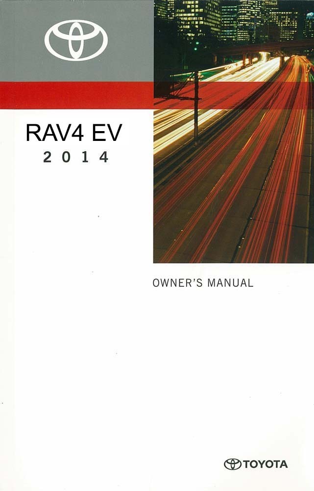 2014 Toyota Rav4 EV Owner's Manual