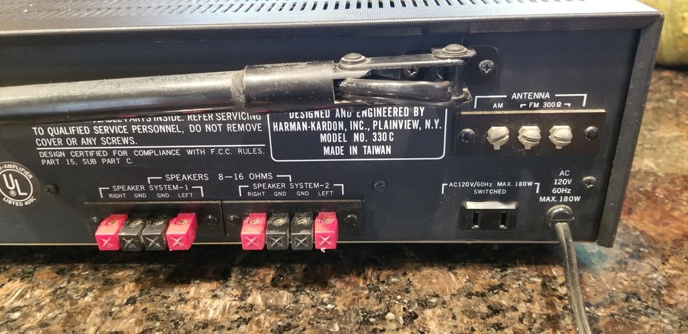 HARMAN KARDON 330C Receiver - Full re-cap & serviceing