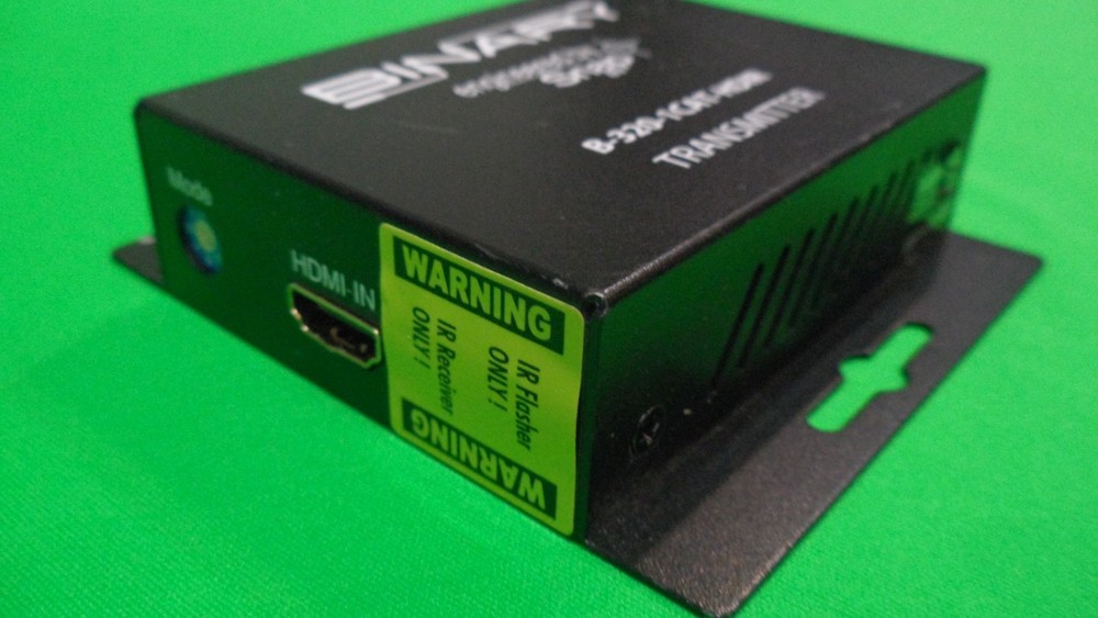 BINARY TRANSMITTER B-320-1CAT-HDIR - NO POWER CORD INCLUDED