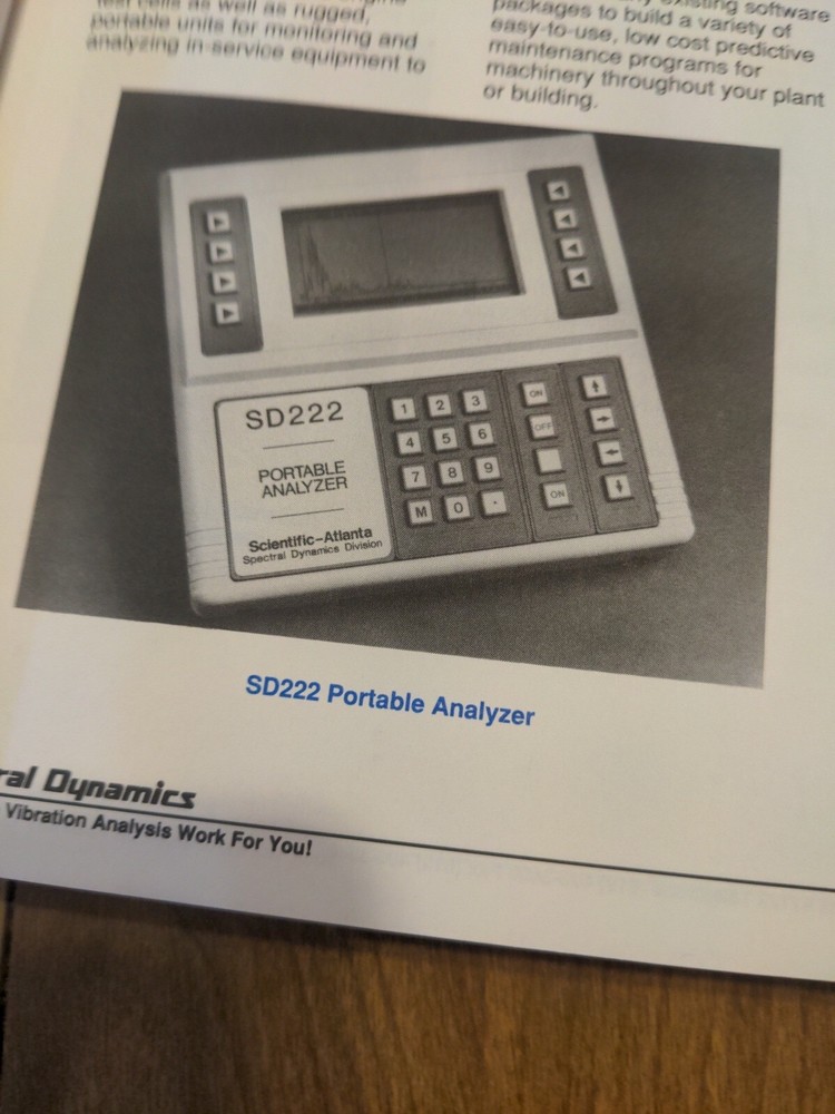 Vibration Handbook 1990 Spectral Dynamics Monitors Transducers Instruments More.