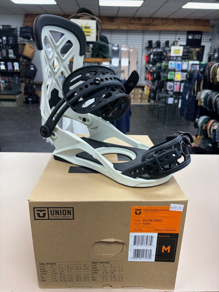 UNION FLITE PRO MEN'S MEDIUM BONE (25-26) BINDINGS *NEW IN BOX*