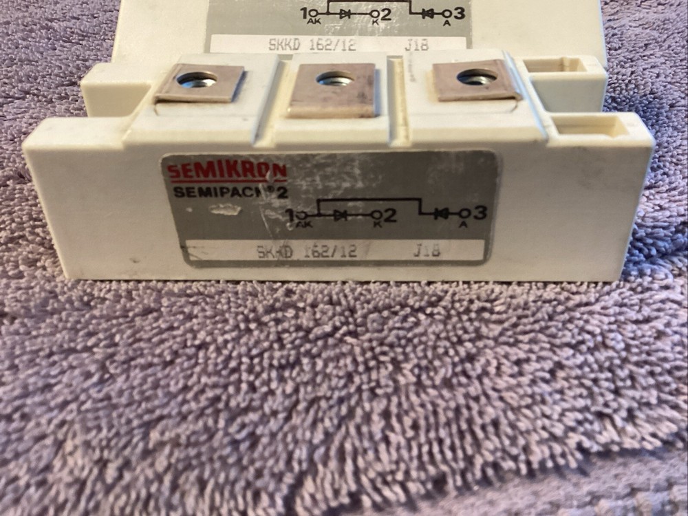 2–SEMIKRON Semipack 2 …SKKD 162/12 …Power Supply Module/ Diode…NOS 😀