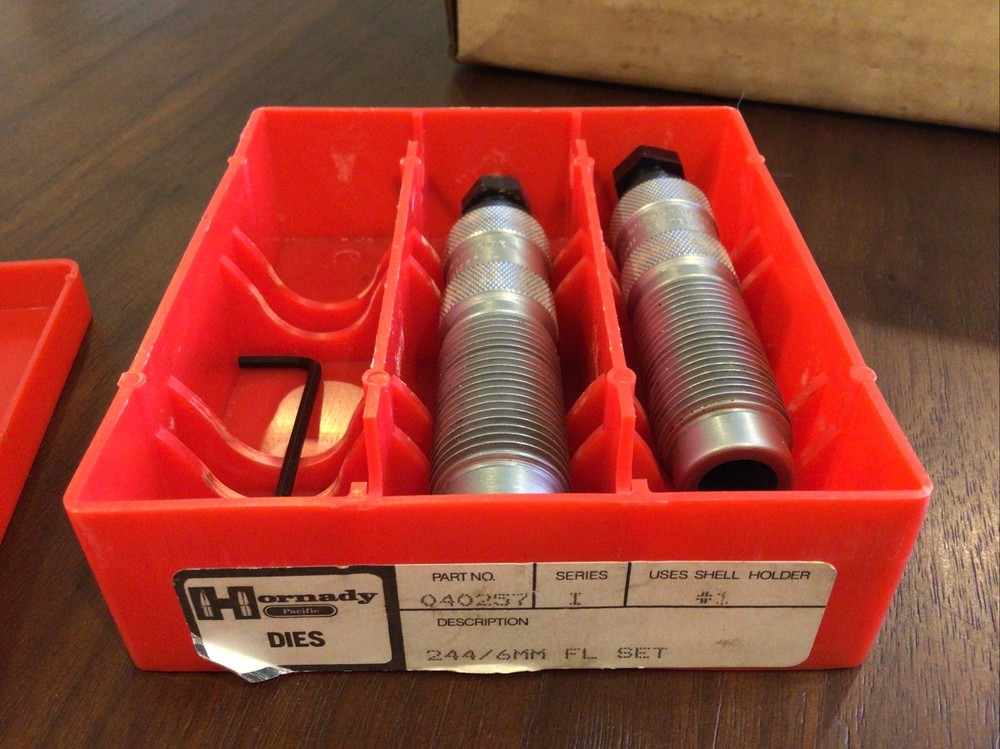 Hornady 244/6mm Fl Die Set