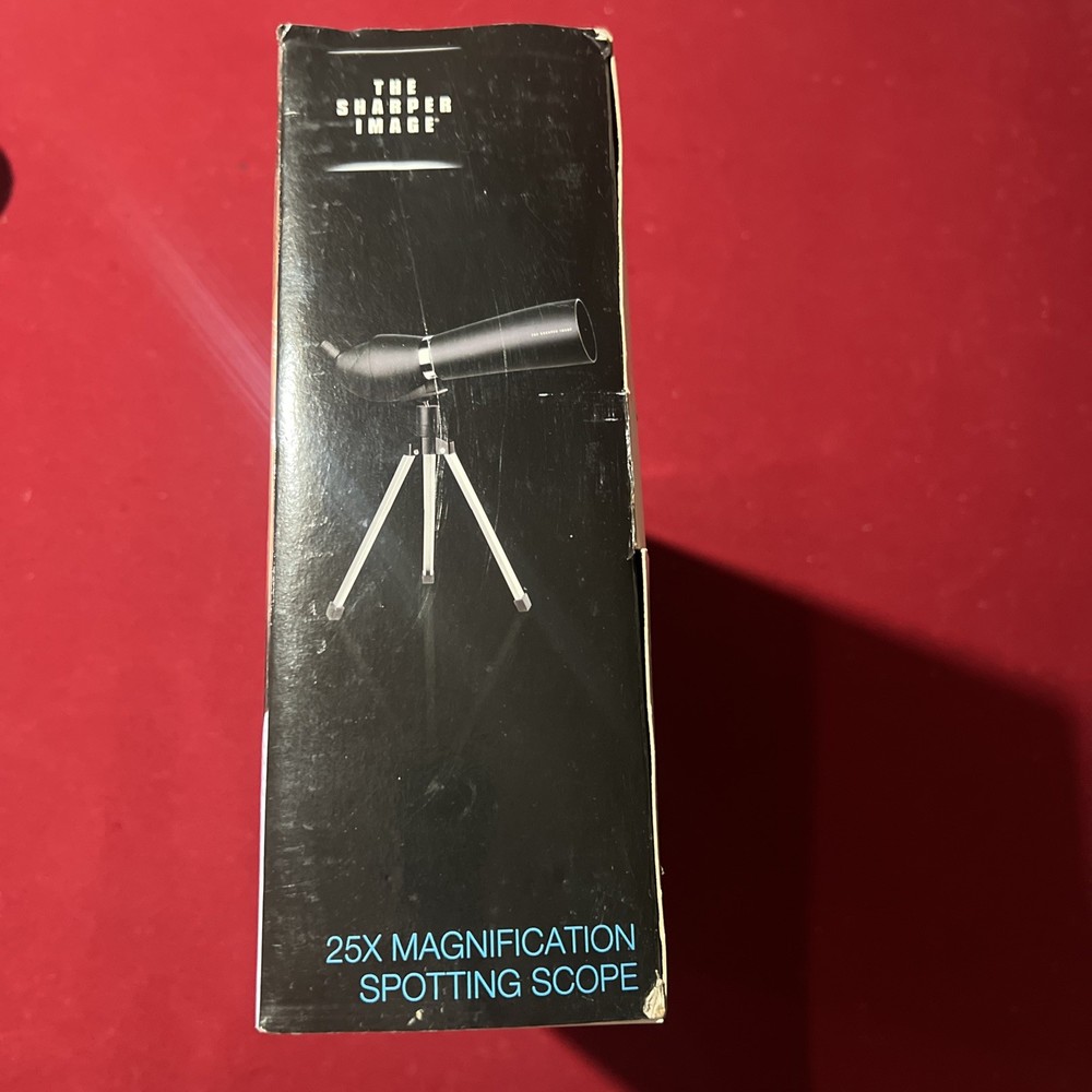 Sharper Image 25X Magnification Portable Spotting Scope