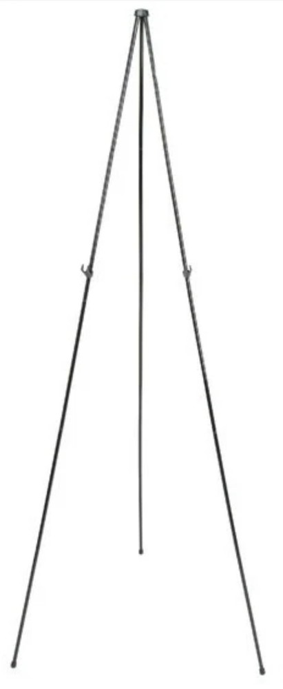 Quartet Instant Display Easel Model 29E Black – 64″ Folding Steel Easel
