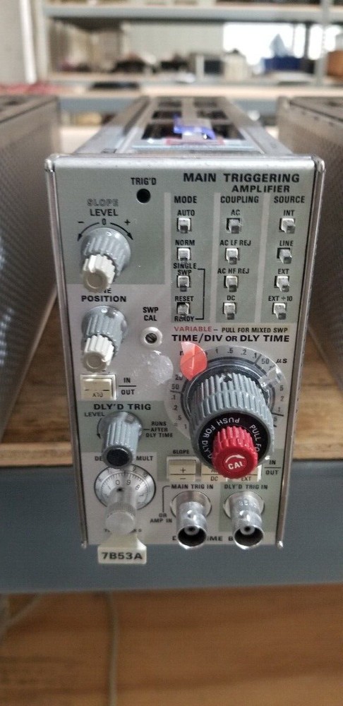 Tektronix 7B53A Dual Time Base Plug In Unit #4 READ!!