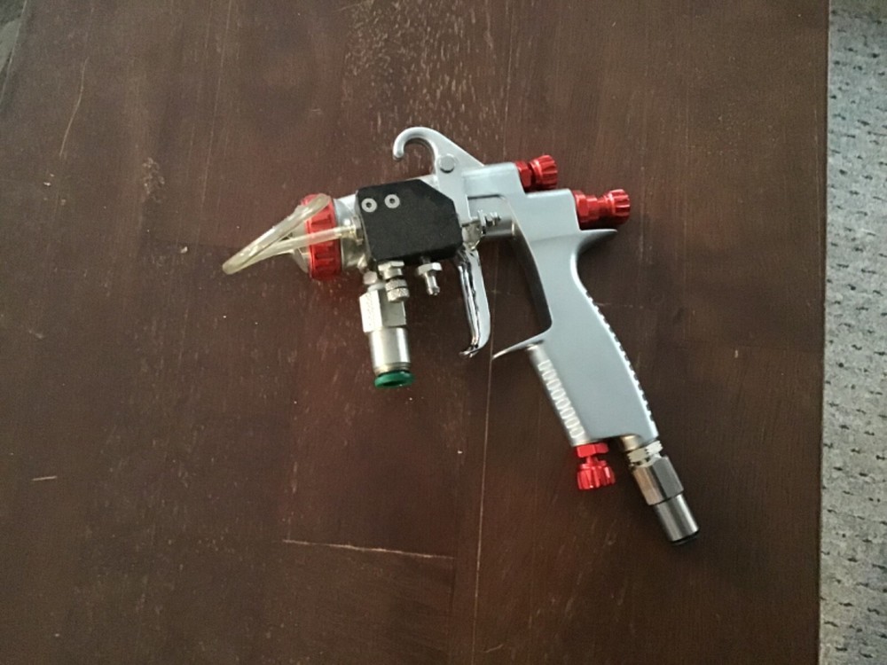 2K adhesive spray gun
