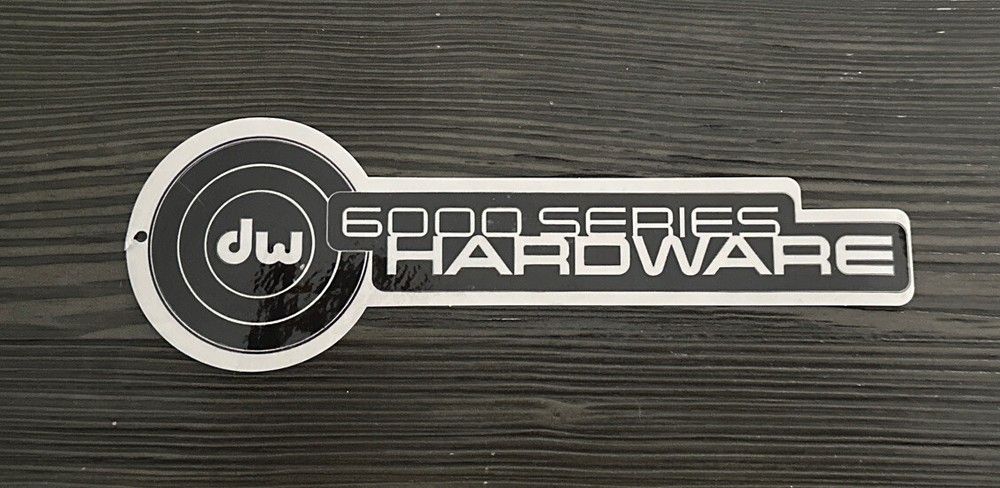 DW 6000 Series Hardware Sticker/ Decal