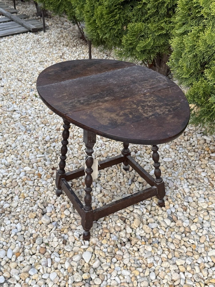 Antique drop leaf Solid Wood coffee table