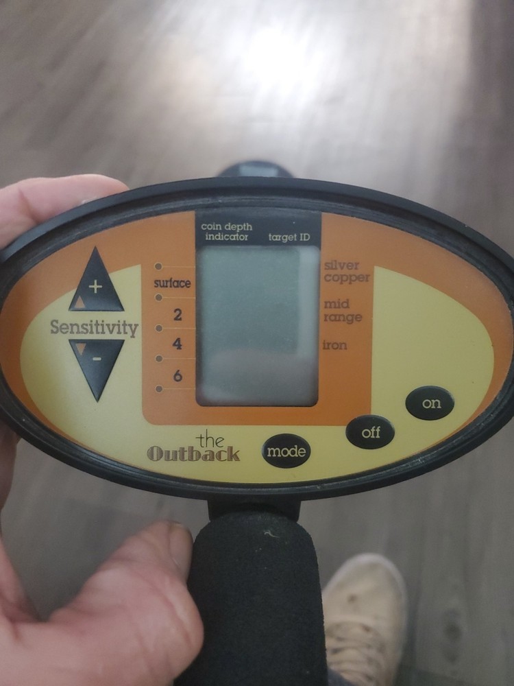 Bounty Hunter The Outback Metal Detector Tested Working