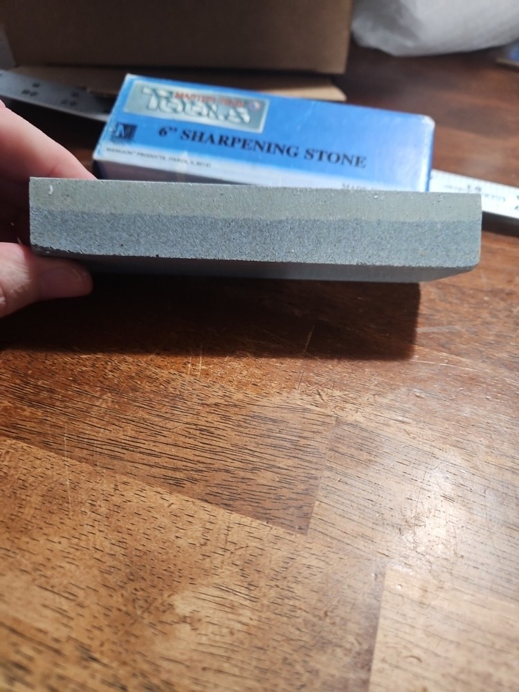 Master Tech Knife 2 Sided Sharpening Whetstone Course And Fine Grit 6"x2x1