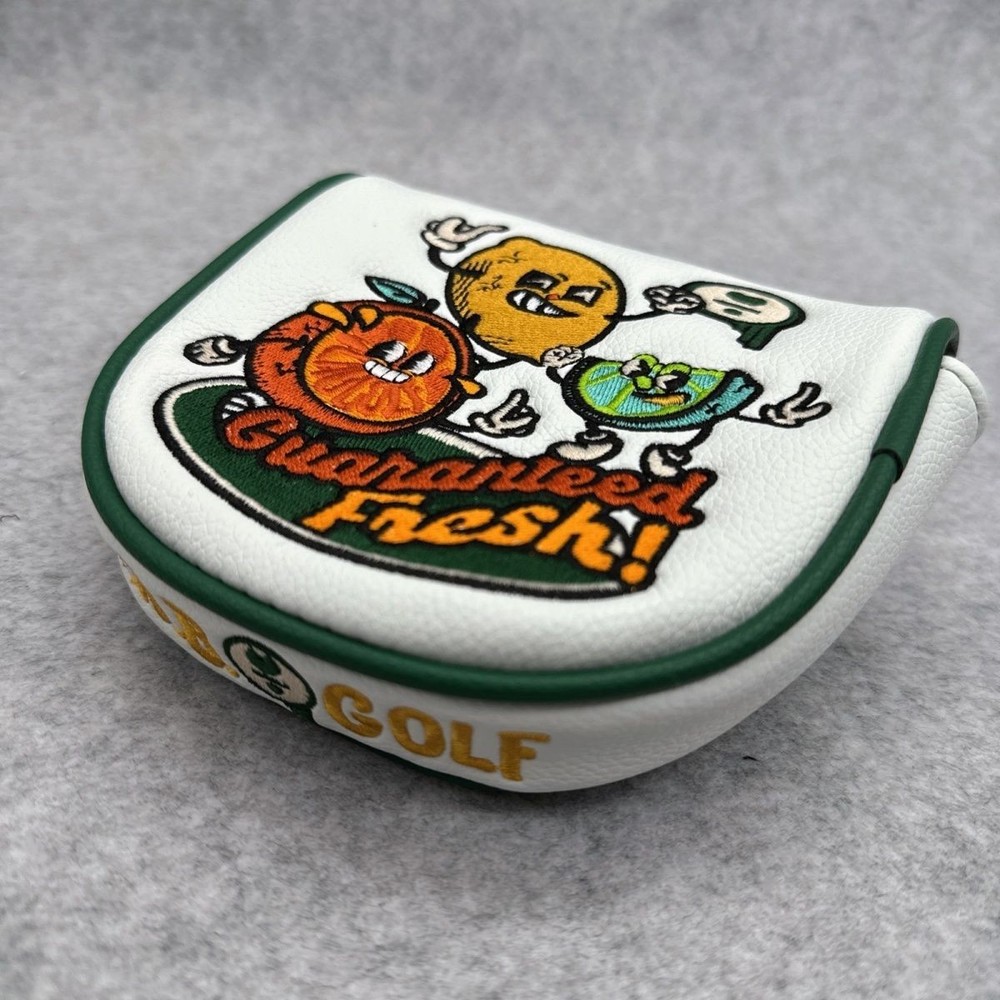 Lab DF3 Golf Putter Cover White Magnetic Closure