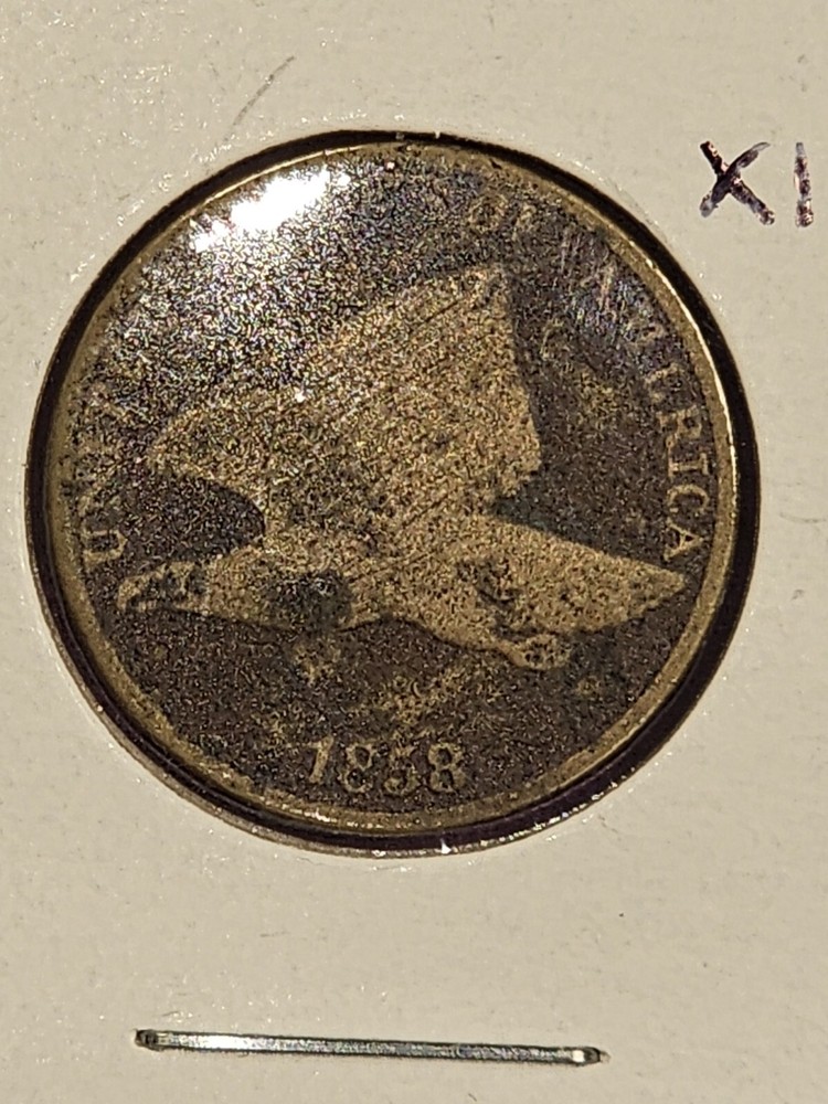 1858 Flying Eagle Cent