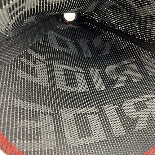 Universal Manual Shift Boot Dust Cover JDM Canvas Hyper Fabric Auto Racing Gray