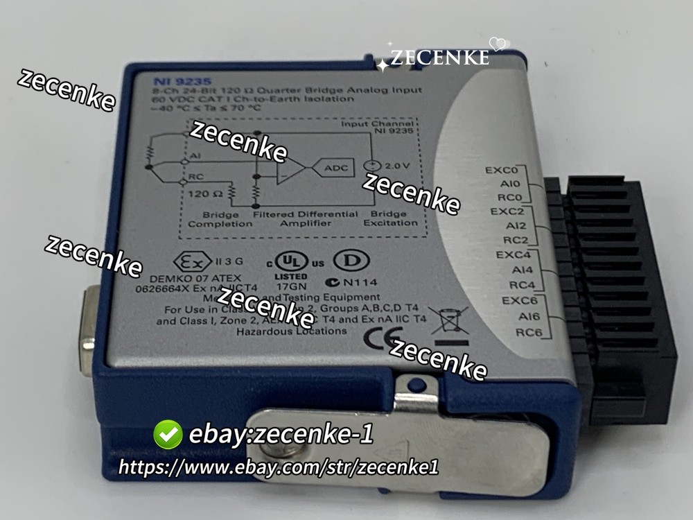 National Instruments NI 9235 cDAQ Strain / Bridge Input Module