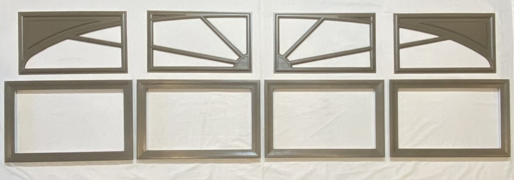 Terratone Amarr Garage Door Window Kit Short Panel Frame Insert Glass Options