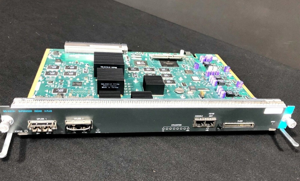 CISCO WS-X4013+ SUPERVISOR ENGINE II-PLUS FOR 4500/4500 NETWORK SWITCH