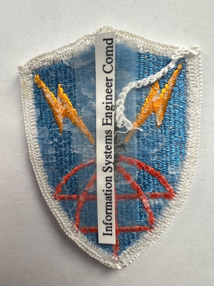 Infromation System Engineer Command US Army Patch