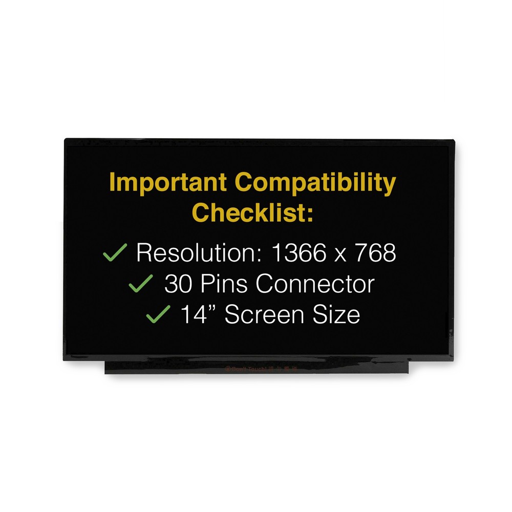 ASUS CHROMEBOOK C423N 30 Pins HD Screen Replacement LCD Display With Tools