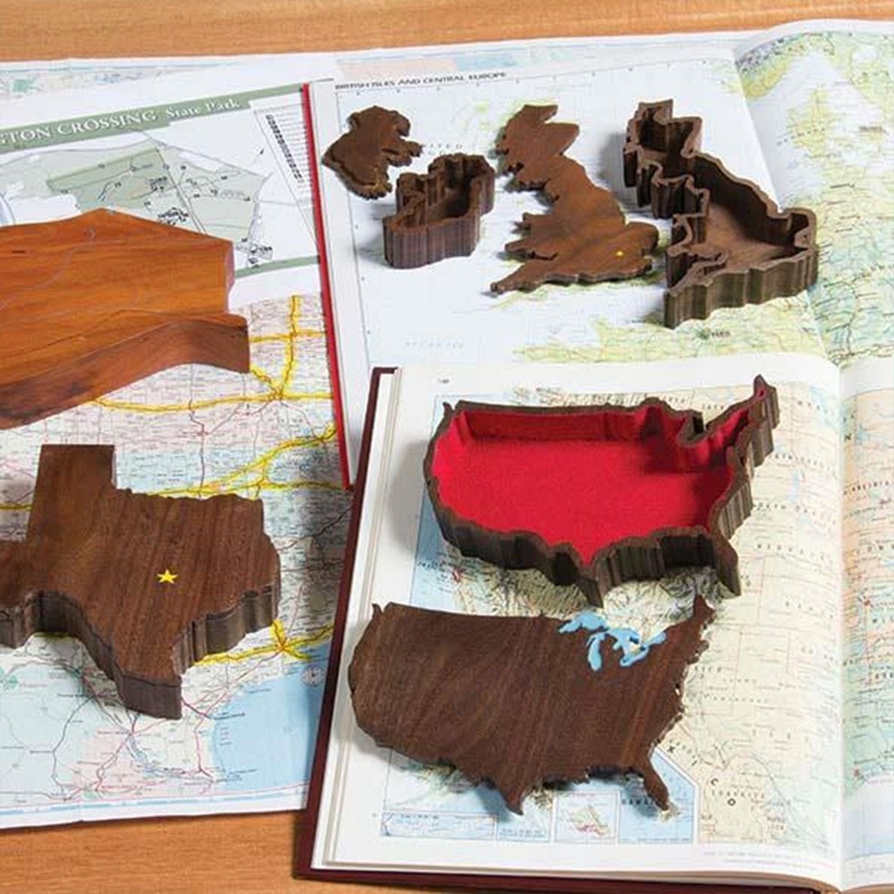 Woodworking Paper Plan for Geo Boxes