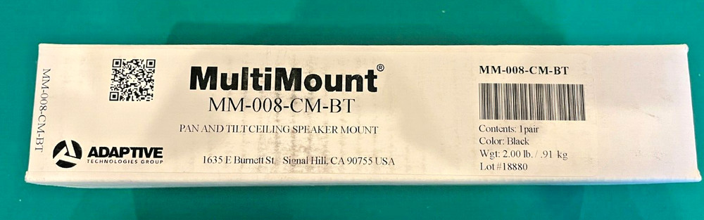 Adaptive Technologies Multi Mount Speaker Mount MM-008-CM-BT